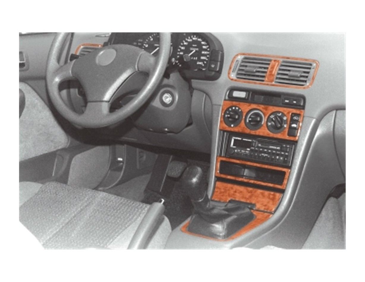 Honda Accord 06.92- 06.98 3M 3D Interior Dashboard Trim Kit Dash Trim Dekor 11-Parts