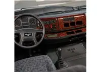 MAN TGA-XXL 2000-2005 kit cruscotto 3D, 77 pezzi