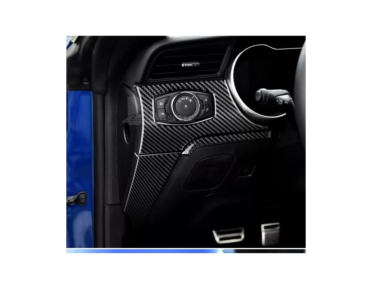 Tableau de Bord de Voiture Pare-Soleil Tapis Anti Dérapants, pour Ford  Mustang 2015-2020 Couverture De Tableau Bord Coussin Protection :  : Auto et Moto
