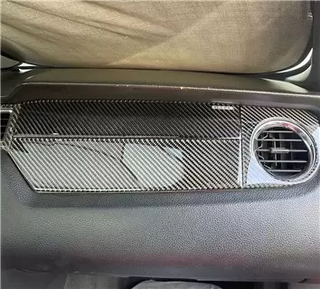 Ford Mustang 2010-2015 Decor de carlinga su interior del coche 24 Partes