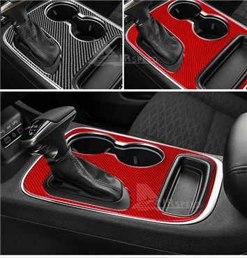 Dodge Durango WD 2011-2022 Interior WHZ Dashboard trim kit 22 Parts Dodge Durango WD 2011-2022 Interior WHZ Dashboard trim kit 22 Parts