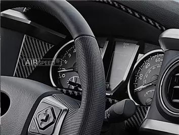 Toyota Tacoma 2016-2020 3D Decor de carlinga su interior del coche 78-Partes