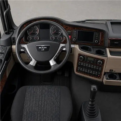 MAN TGX TGS2012-2020 3D dashboard sierlijstset, 16 delen