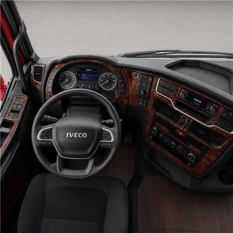 IVECO S-WAY 2019 kit salpicadero 3D, 17 piezas