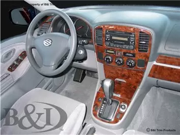 Suzuki Grand Vitara 2003-2005 Full Set, Manual Gear Box Decor de carlinga su interior