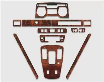 Jaguar XJS 1982-1992 Full Set, Automatic Gear, Shifter Type 1 Interior BD Dash Trim Kit