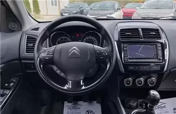 Citroën C4 Aircross 2012-2017 مجموعة أدوات لوحة القيادة الأساسية WHZ الداخلية Navi 11 أجزاء 2