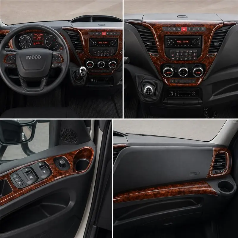 Iveco Daily 2014+ 3D dashboard sierlijstset, 38 delen