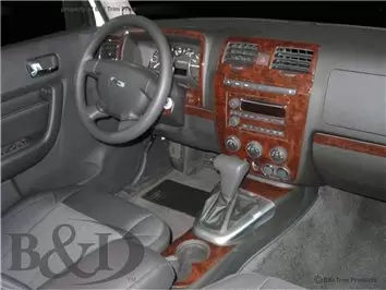 Hummer H3 2006-UP Full Set Decor de carlinga su interior