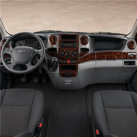 Iveco Daily 2007+ 3D Armaturenbrett-Dekor-Set, 29 Teile