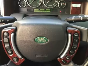 Land Rover Range Rover 2007-2009 3D Interior Dashboard Trim Kit Dash Trim Dekor 35-Parts