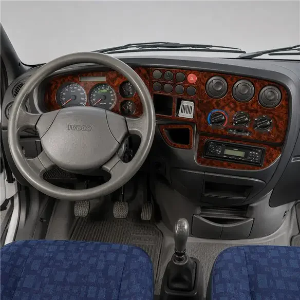 Iveco Daily City 1999-2007 3D dashboard trim kit, 8 parts