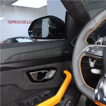 Lamborghini Urus 2018-2024 3D Signature Interior Dashboard Trim Kit Dash Trim Dekor 15-Parts