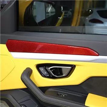 Lamborghini Urus 2018-2024 3D Signature Decor de carlinga su interior del coche 15-Partes