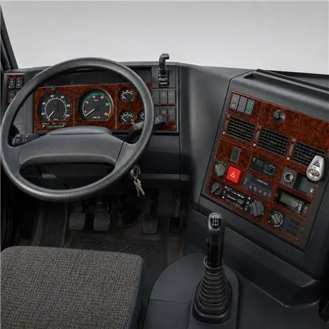 Iveco Eurotech-Eurostar 1992-2000 3D dashboard trim kit, 39 parts