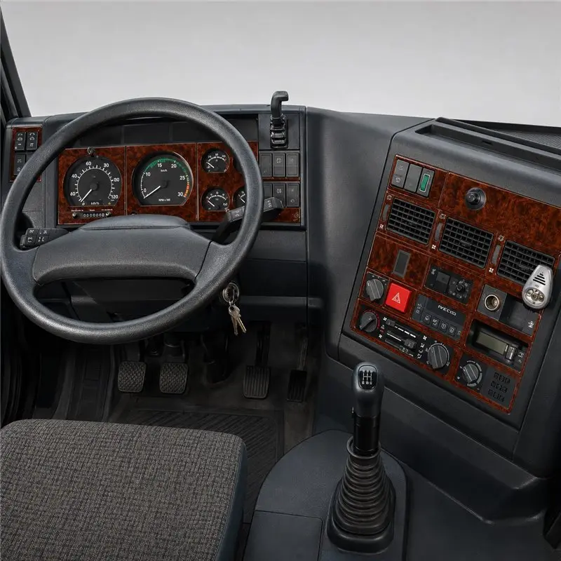 Iveco Eurotech-Eurostar 1992-2000 3D dashboard trim kit, 39 parts
