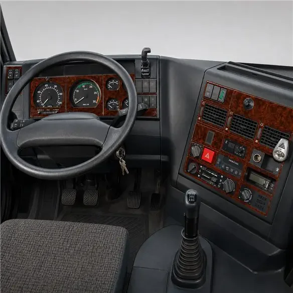 Iveco Eurotech-Eurostar 1992-2000 3D dashboard sierlijstset, 39 delen