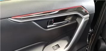 Toyota RAV4 2019-2022 Interior WHZ Dashboard trim kit 30 Parts Toyota RAV4 2019-2022 Interior WHZ Dashboard trim kit 30 Parts