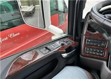 Scania NG-Series ab 2016 Mittelkonsole Armaturendekor Cockpit Dekor 17-Teilige - 4- Cockpit Dekor Innenraum
