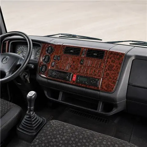 Mercedes Atego-Axor 2001-2004 3D Armaturenbrett-Dekor-Set, 51 Teile