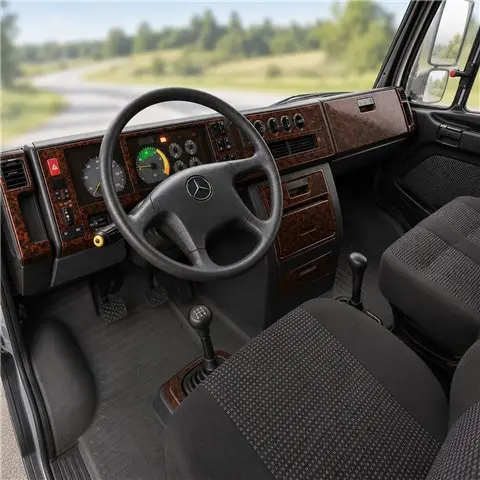 Mercedes 814 Vario 1996+ 3D dashboard sierlijstset, 37 delen