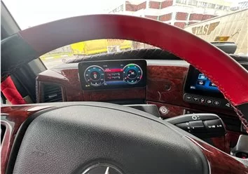 Mercedes Actros MK5 ab 2021 3D Decor de carlinga su interior del coche 32-Partes
