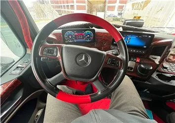 Mercedes Actros MK5 ab 2021 3D Decor de carlinga su interior del coche 32-Partes