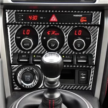 Subaru BRZ Coupe 2012-2020 Mittelkonsole Armaturendekor WHZ Cockpit Dekor 28 Teilige - 7- Cockpit Dekor Innenraum