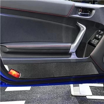 Subaru BRZ Coupe 2012-2020 Inleg dashboard Interieurset aansluitend en pasgemaakt 28 Delen