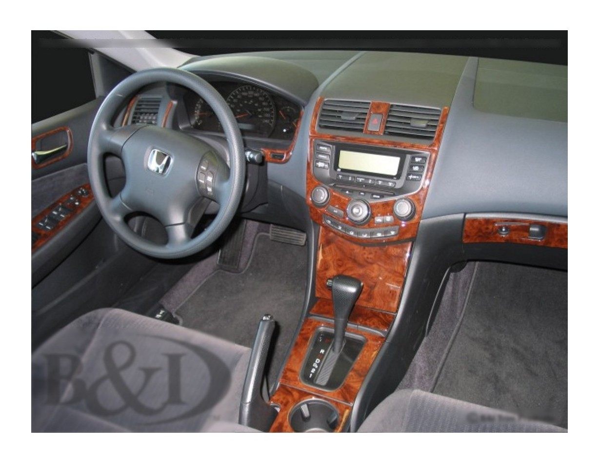 Honda Accord 2003-2007 Voll Satz, Automatic Gear, Automatic A/C, 2 Doors BD innenausstattung armaturendekor cockpit dekor - 1- C