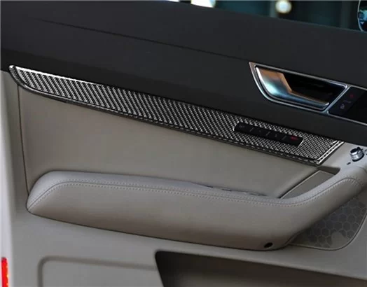 Audi A6 2005-2011 3D Inleg dashboard Interieurset aansluitend en pasgemaakt op he 25 -Teile