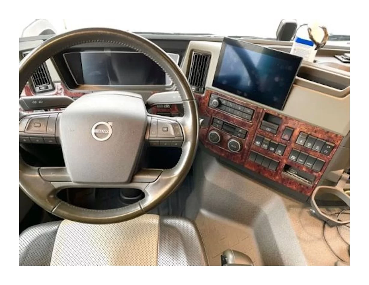 Volvo FM Version 5 ab 2020 XL XXL 3D Decor de carlinga su interior del coche 20-Partes