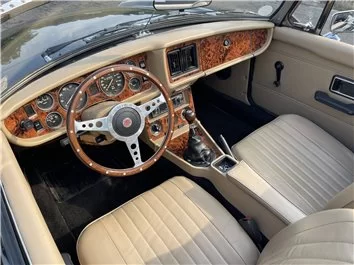 MG B 1972-1976 Full Set Decor de carlinga su interior