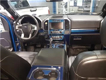 FORD F-150 REGULAR CAB 2015-2017 Decor de carlinga su interior del coche 49 Partes