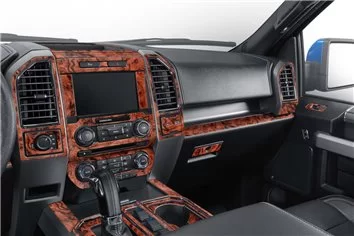 Ford F-150 SuperCab 2018-2020 Habillage Décoration de Tableau de Bord 39 Pièce - 4 - habillage decor de tableau de bord