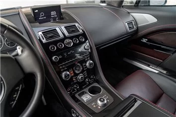 Aston Martin Rapide 2014 Inleg dashboard Interieurset WHZ aansluitend en pasgemaakt op dashboard 6-Onderdelen