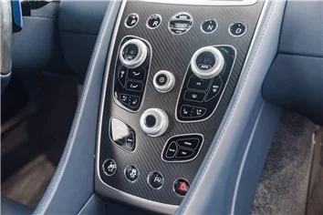 Aston Martin Vanquish 2017 3D Interior Dashboard Trim Kit WHZ Dash Trim Dekor 3-Parts