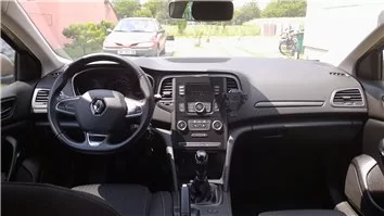 Renault Megane 4 BFB 3D 2016 Innenraum Armaturenbrett Zierleiste Dekor 23-Teile