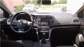 Renault Megane 4 BFB 3D 2016 3D Decor de carlinga su interior del coche 12-Partes