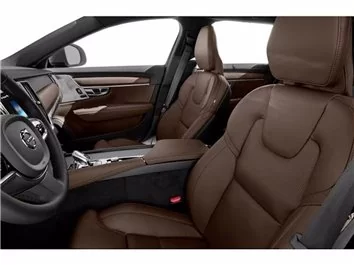 Volvo V90 Cross Country 2017 3D Decor de carlinga su interior del coche 22-Partes
