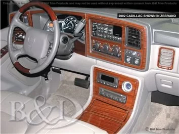 Cadillac Escalade 2003–2006 Habillage Décoration de Tableau de Bord 52 Pièce