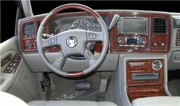 Cadillac Escalade 2003–2006 Decor de carlinga su interior del coche 52 Partes