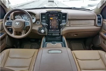 Dodge Ram 1500 2020-2023 Inleg dashboard Interieurset aansluitend en pasgemaakt 20 Delen