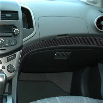 Chevrolet Aveo T300 2012–2020 Mittelkonsole Armaturendekor WHZ Cockpit Dekor 21 Teilige