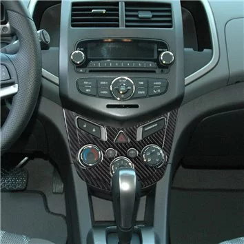 Chevrolet Aveo T300 2012–2020 Inleg dashboard Interieurset aansluitend en pasgemaakt 21 Delen