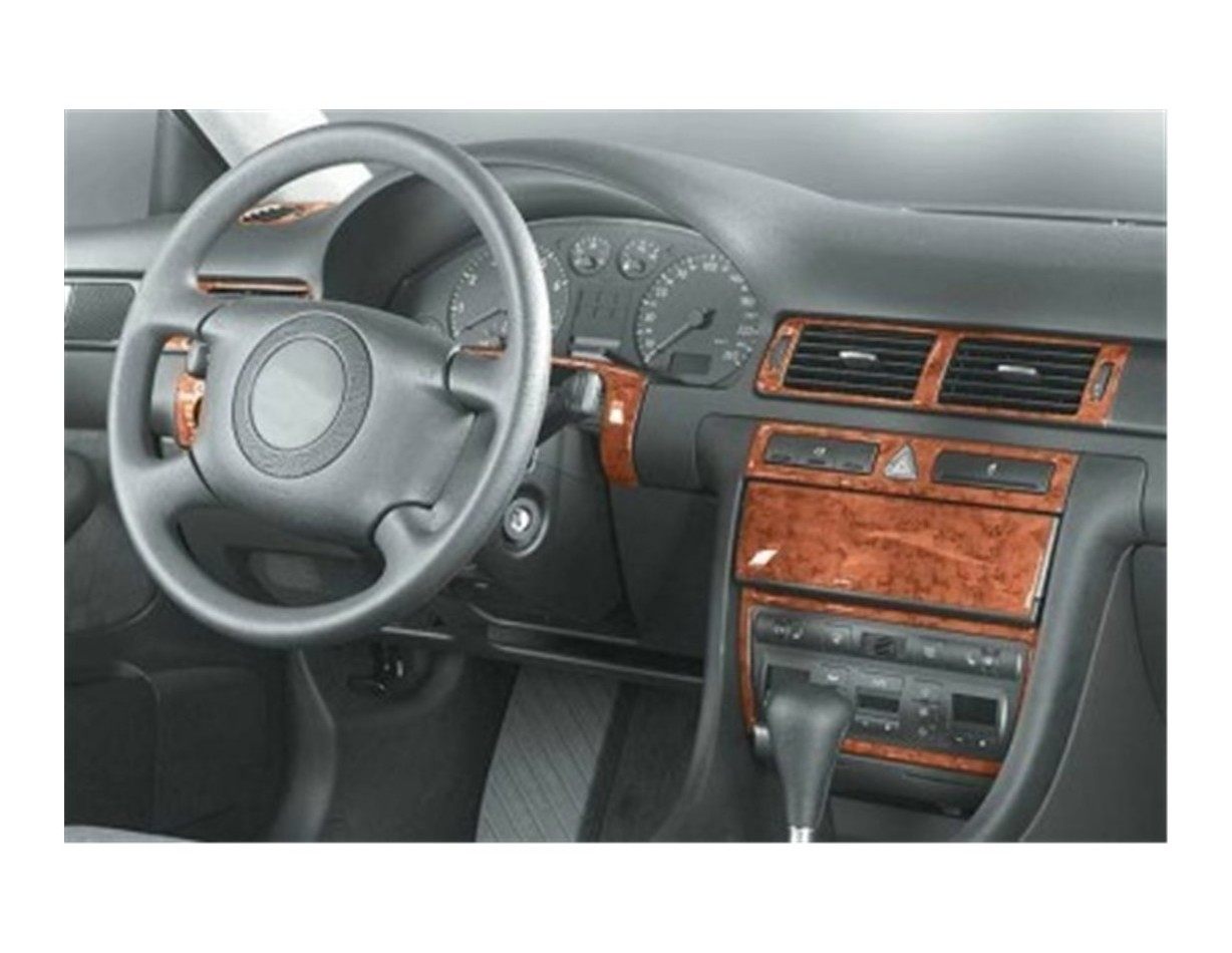 Audi A6 C5 Typ 4B 05.97-05.01 3M 3D Interior Dashboard Trim Kit Dash Trim Dekor 12-Parts