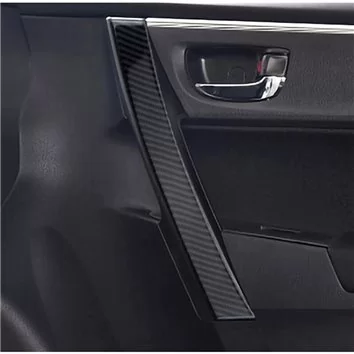 Toyota Corolla 2014 Grundset BD innenausstattung armaturendekor cockpit dekor