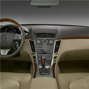 Cadillac CTS 2008-UP Full Set Decor de carlinga su interior