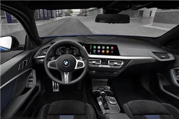 Plantilla de corte para envolver el interior del automóvil BMW 3 F40 2019