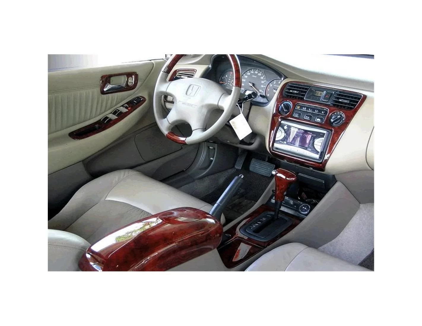 Honda Accord Euro 06.98-02.02 3M 3D Interior Dashboard Trim Kit Dash Trim Dekor 11-Parts